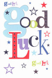 This cheerful good luck card captures the lively, diverse energy of Tottenham, bursting with colour and optimism. Across a pristine white background, the words 'Good Luck' flow in oversized, pastel blue letters mingling with moss green, crimson, and deep purple accents, every letter thoughtfully set to express genuine support. Playful stars, twinkling in navy, sky blue, and gentle gold, scatter like confetti above Tottenham's football grounds on match day-symbols of hope and dreams unfurling into the future. The flat, richly printed surface is soft to the touch, its sturdy cardstock expressing both quality and care. Perfect for tucking into a bouquet for a friend starting a new job at Tottenham Hale or encouraging a neighbour preparing for exams, the card's light and warmth reflect the heartfelt encouragement that flows through the local streets. A simple gesture, imbued with the belief that every journey deserves to begin with a little extra luck and a touch of hometown pride.